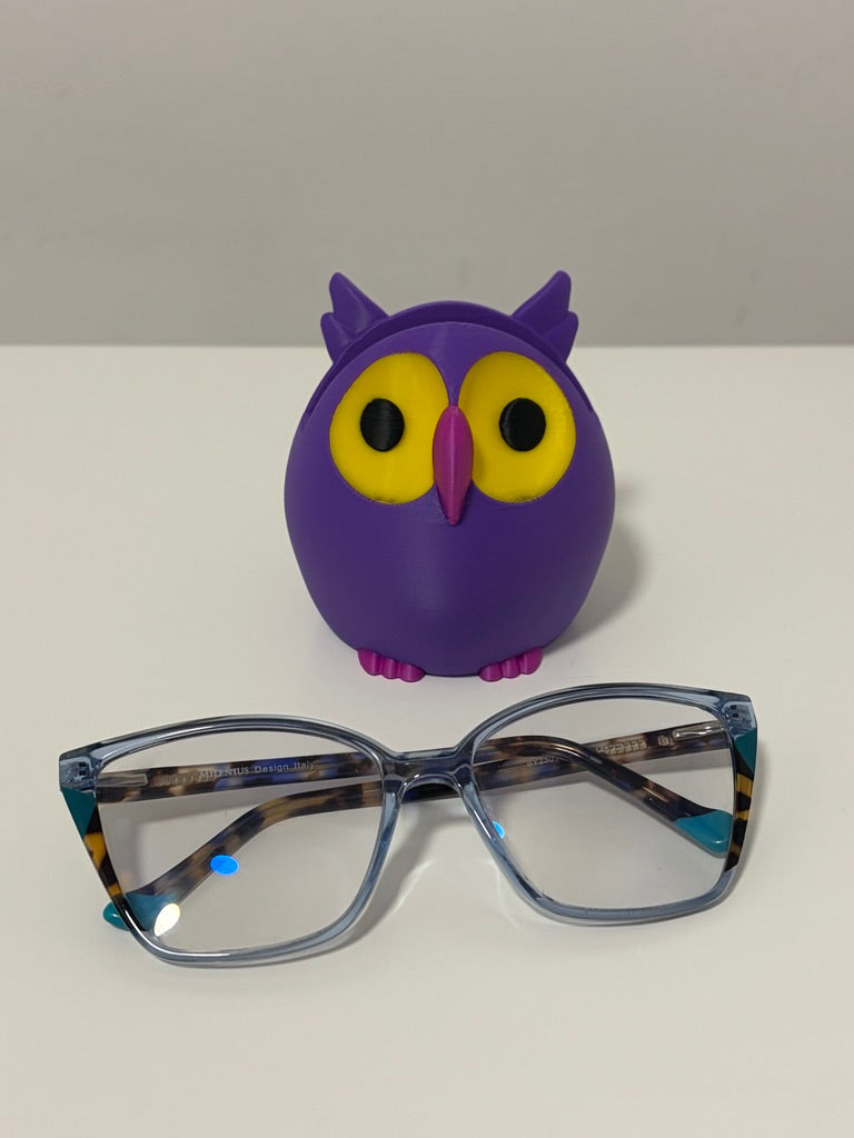 Posa lentes búho