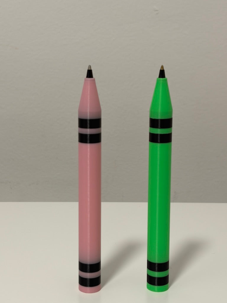Pluma crayola