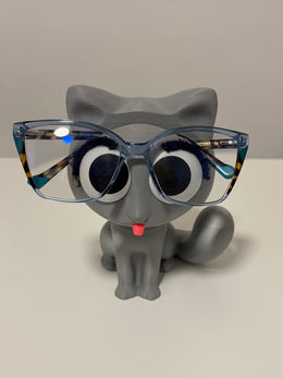 Posa lentes gato