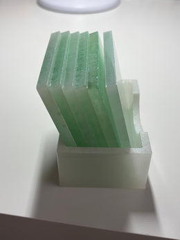 Porta vasos cuadrandos