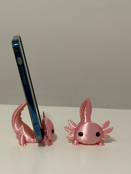 Soporte celular ajolote