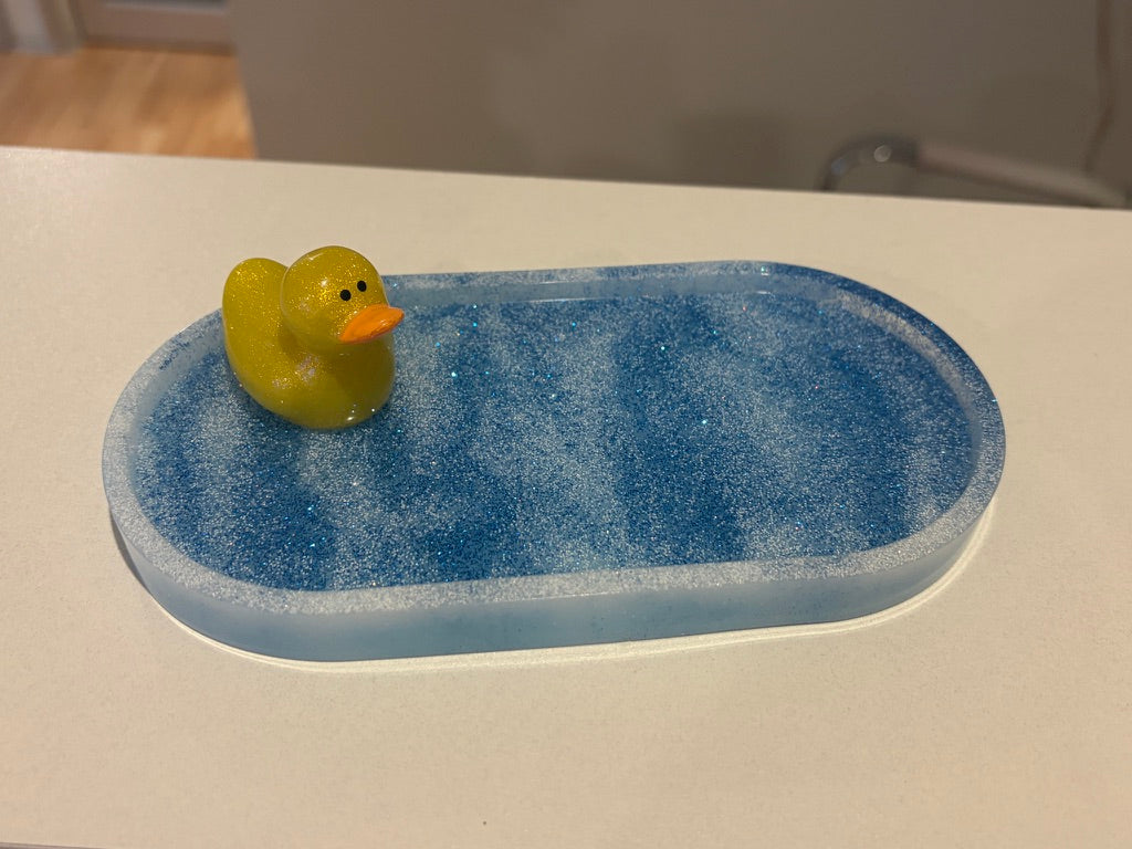 Charola con pato
