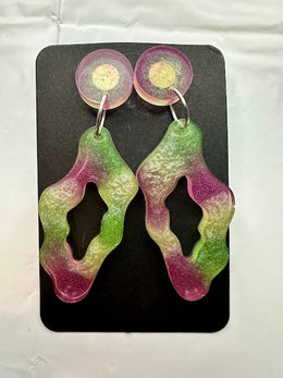 Aretes largos