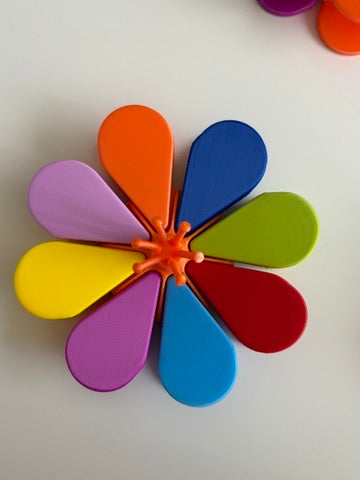 Flores pinzas