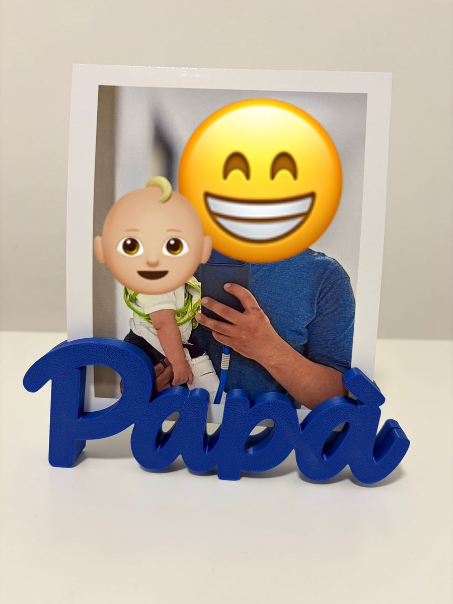 Porta retratos papá