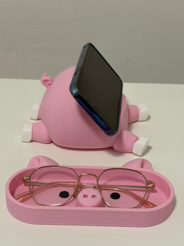 Posa lentes cerdito