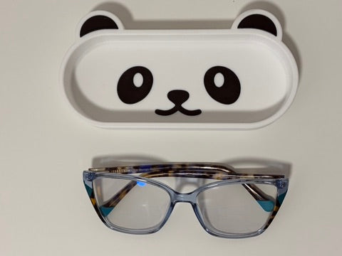 Posa lentes panda