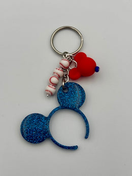 Llavero mickey y minnie