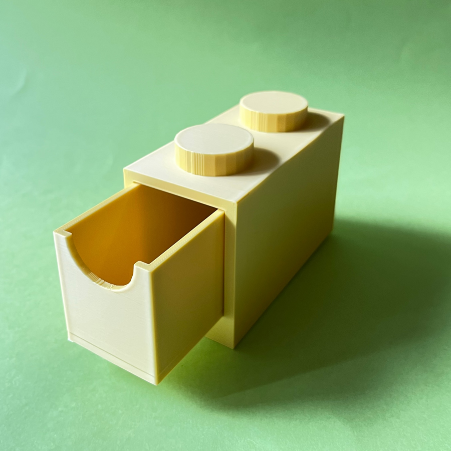 Cajón organizador tipo Lego 2x
