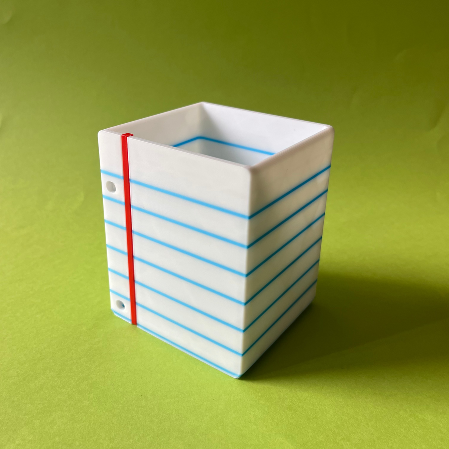 Porta lápices tipo cuaderno