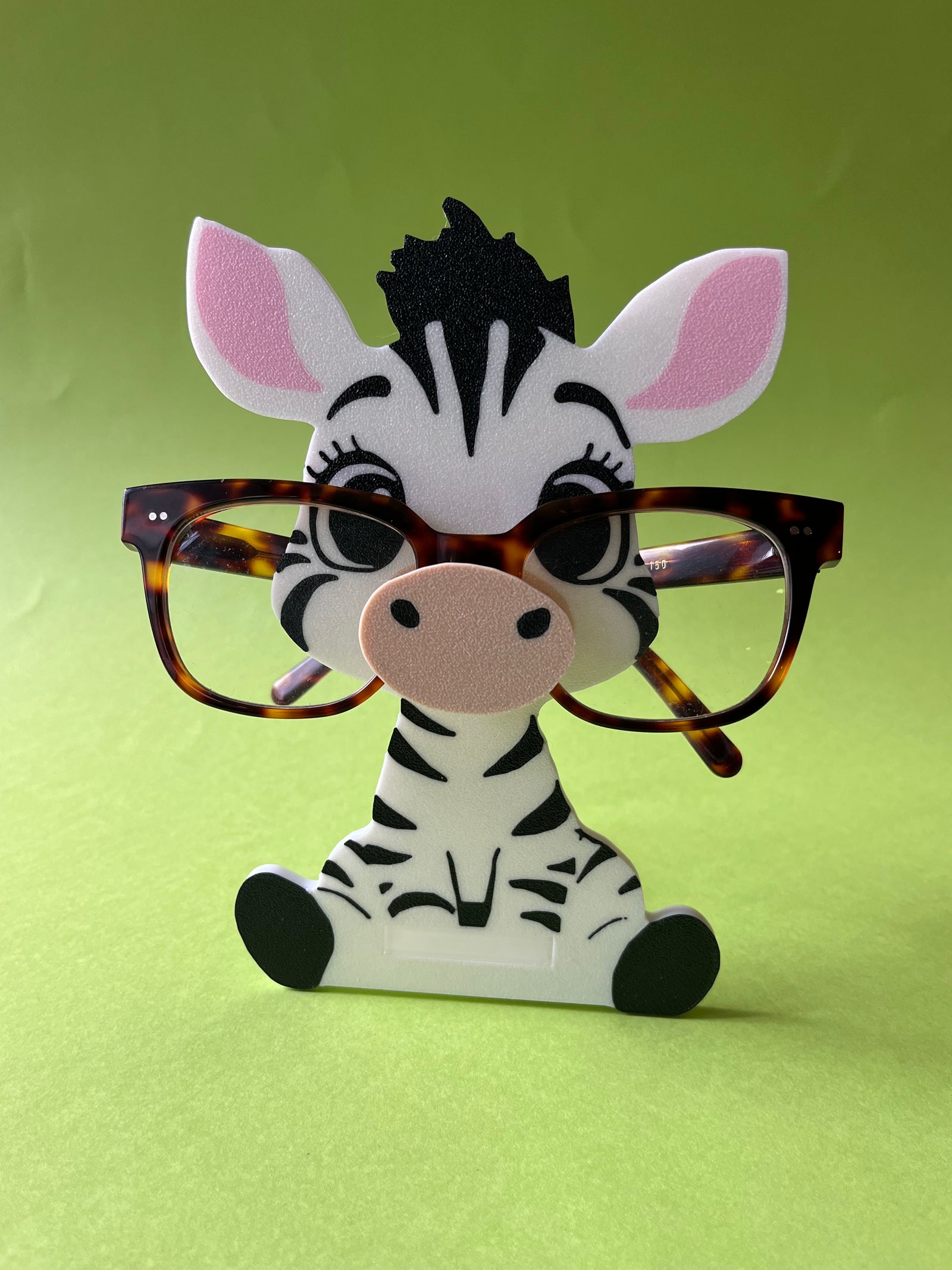 Posa lentes zebra