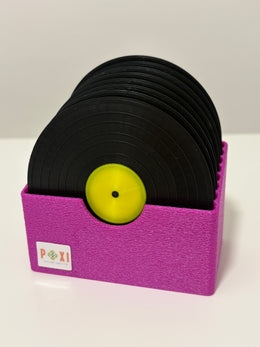 Porta vasos vinilos - discos
