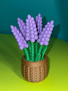Flor lavanda organizador