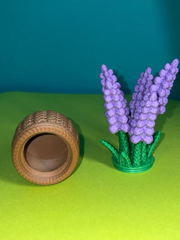 Flor lavanda organizador